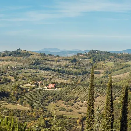 Nuba, Residenza Di Charme Con Terrazza Panoramica Privata, Camino A Legna,jacuzzi, Ogni Comfort In Campagna E A Solo 5 Minuti Dal Cuore Del Centro Storico Di Летний дом